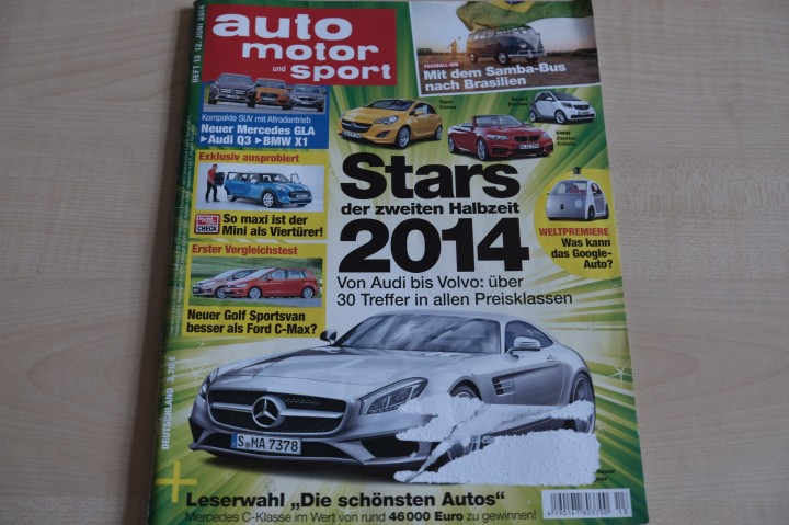 Deckblatt Auto Motor und Sport (13/2014)